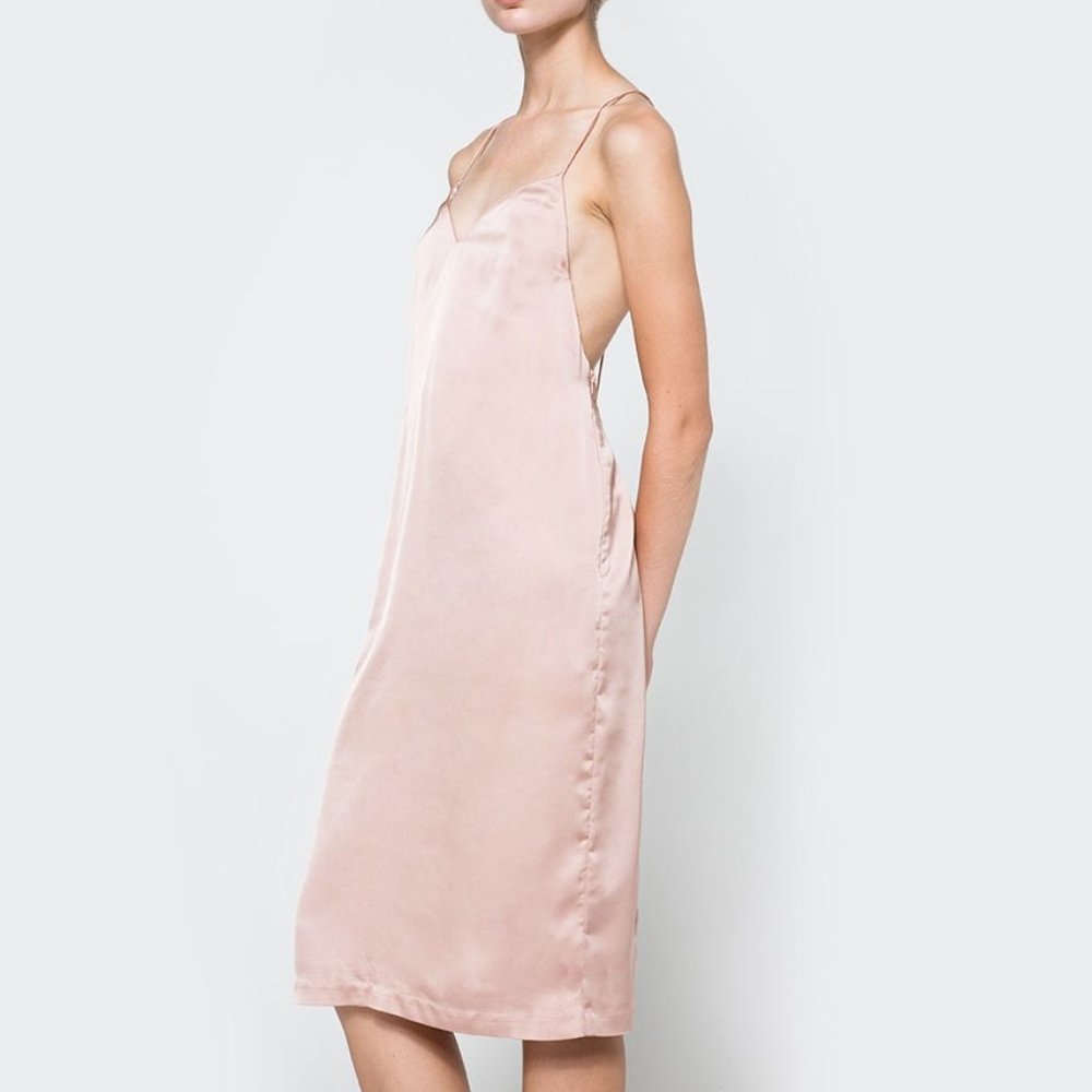 Stelen Kate Slip Dress in Blush